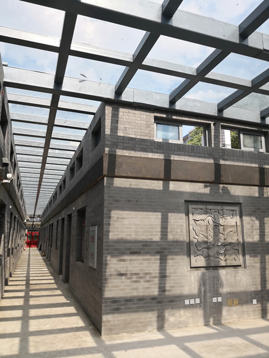 南橫街養(yǎng)老中心項(xiàng)目地面鋪裝順利完成