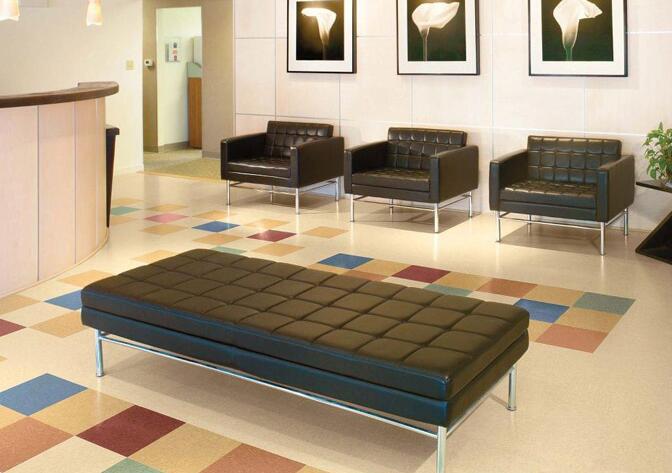 辦公室里的商務PVC地板可以為企業增加什么色彩？